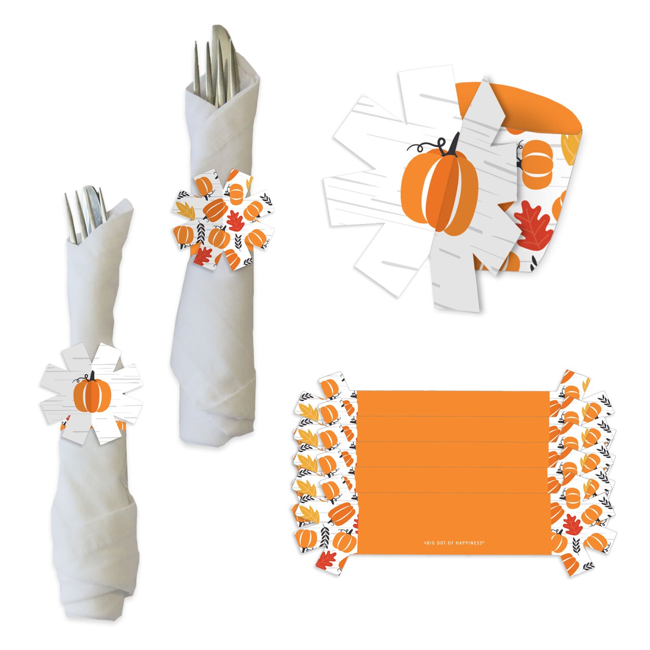 Pumpkin 2025 napkin holder